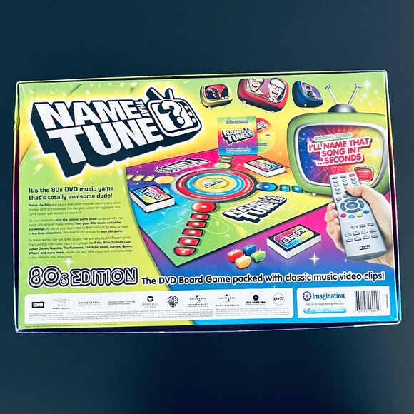 80s Name That Tune (2005) DVD Board Game - COMPLETE - Picture 9 of 9